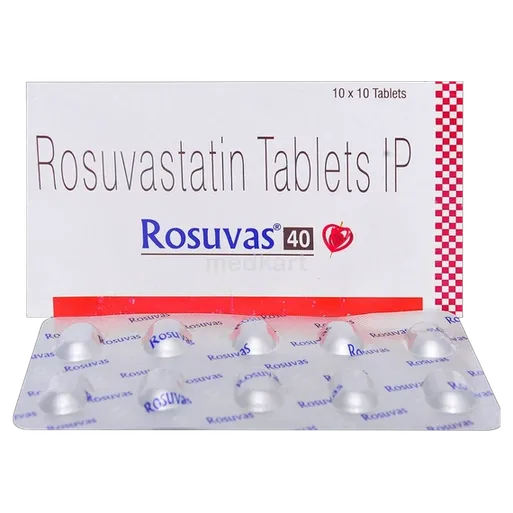 rosuvas 40mg tablet 10's